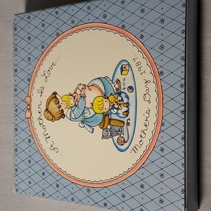 Vintage 1987 Avon Mother's Day Plate Damaged